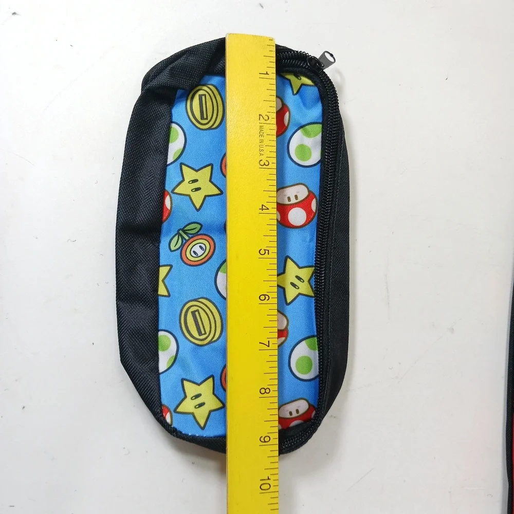 Super Mario Bros 3 Piece Backpack Set Lunch Bag Pencil Case Nintendo Characters